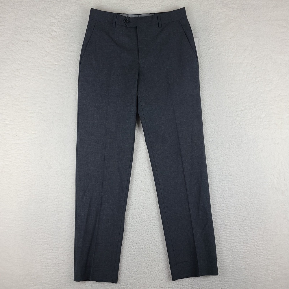 Bar III Pants Mens 28x29 Charcoal Slim‎ Fit Suit Separates Dress Slacks NWT NEW
